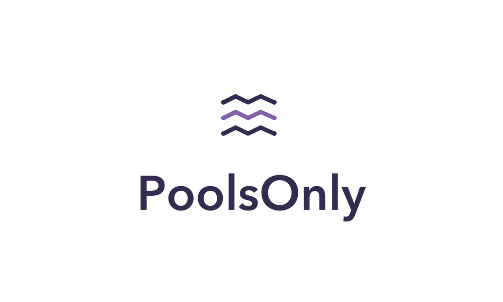 Poolsonly logo concept